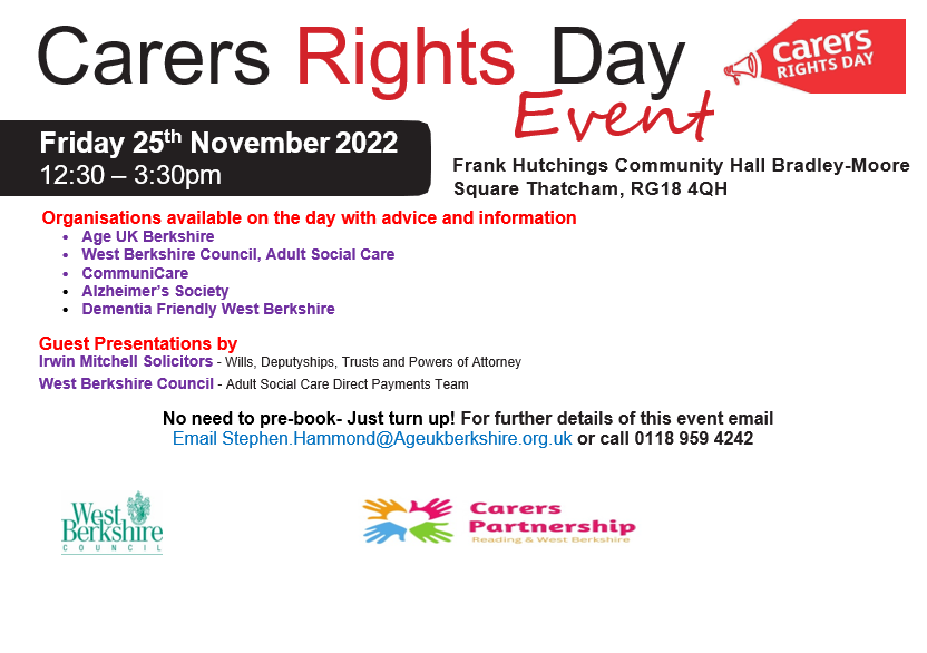 Carers Day 25th November 2022